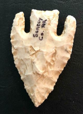 Calf Creek arrowhead authenticated by Insight - - graded as 9.  5 2