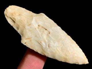 Outstanding Adena Point Arrowhead Madison Co. ,  Il.  Authentic Artifact M919