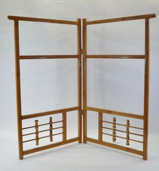 Vintage Japanese Interior Display A Small Partition For Tea Ceremony
