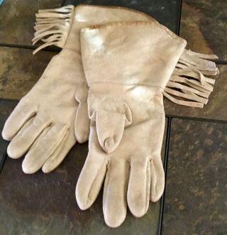 Navajo Indian Beaded Gloves 3