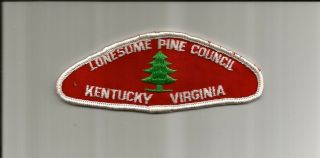 Boy Scouts Lonesome Pine Council Csp (t - 1) Merged 1979