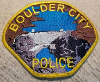 Nv Boulder City Nevada Police Patch