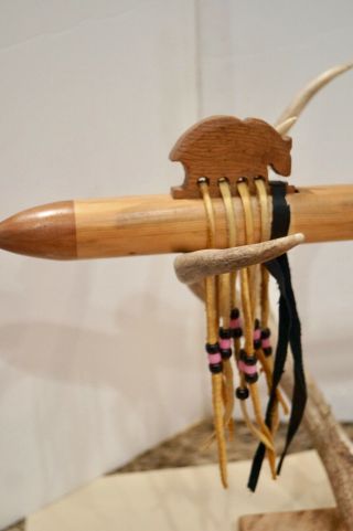 HANDCRAFTED WOOD NATIVE STYLE 24 - 3/8 