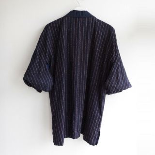noragi jacket vintage kimono japanese cotton stripe 30～40s 3
