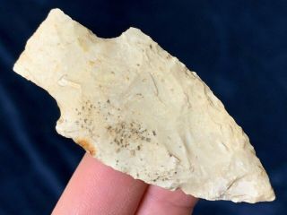 OUTSTANDING KRAMER POINT BOONE CO. ,  MISSOURI AUTHENTIC ARROWHEAD ARTIFACT MB16 2