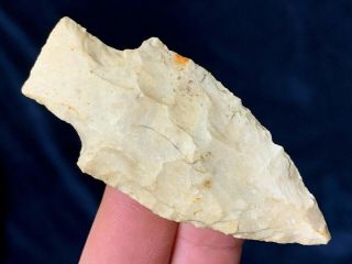 OUTSTANDING KRAMER POINT BOONE CO. ,  MISSOURI AUTHENTIC ARROWHEAD ARTIFACT MB16 3
