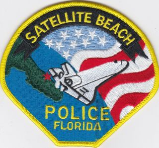 Nasa Satellite Beach,  Florida Police