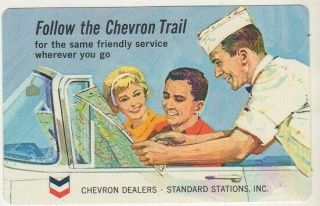 1963 Chevron Dealers Standard Oil Company Of California Calnarder