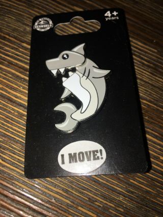 Seaworld Shark Pin - ON CARD 2