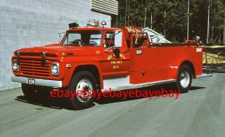 Fire Apparatus Slide,  Wt 559,  Pierce Co 5 / Wa,  1972 Ford / Western States