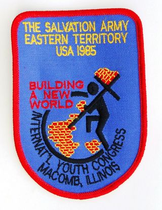Salvation Army 1985 International Youth Congress Eastern Territory Patch