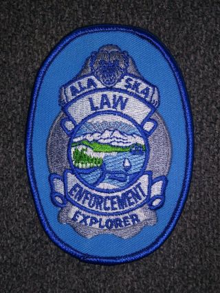 Alaska State Troopers Police Law Enforcement Explorer - Patch