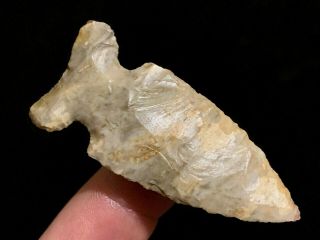 Outstanding Robinson Point Arrowhead Madison Co. ,  Il.  Authentic Artifact Mb19