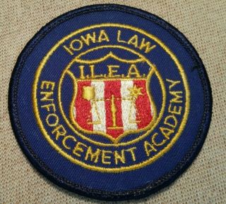 Ia Iowa Law Enforcement Academy Patch (3in)