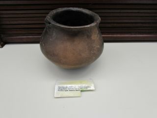 Prehistoric Indian Casa Grandes Mogollon Culture Ramos Black Pot Circa 1400ad