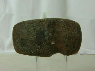 Authentic Native Kentucky Tennessee Granite Stone 3/4 Groove Axe Head Relic 2