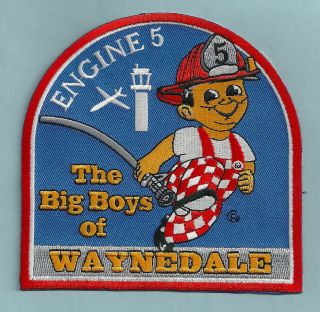 Fort Wayne Fire Department Engine Company 5 Patch Bob 