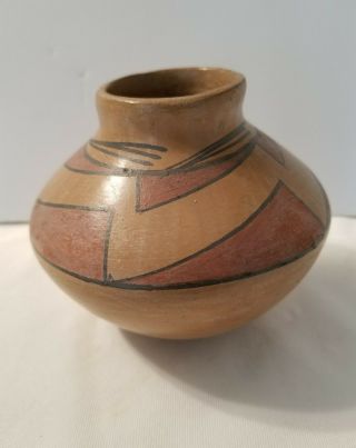 Early Casa Grande Pottery Pot Vase Casagrandes No Cracks 3.  75 " T X 4.  5 " W