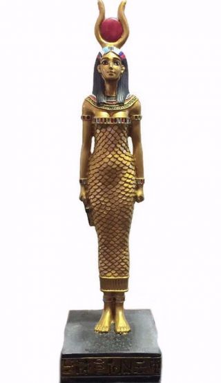 Egypt Statue Egyptian Ancient Isis 8 " Goddess Sculpture Collectible Decor Figure