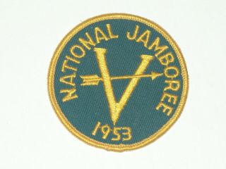 1953 National Jamboree Region 5 Contingent Patch