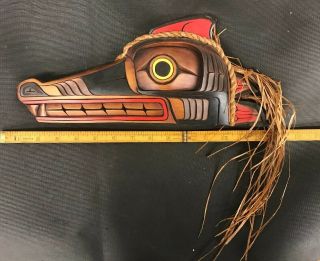 Northwest Coast First Nations Native Carving Art Wolf Mask Wow Combine