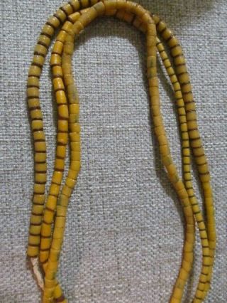 Native American Indian Sand Cast Trade Beads Set Of 3 Cherokee Saponi Sioux