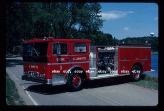 St Johns College Mn 1972 Ward La France Ex Philadelphia Fire Apparatus Slide