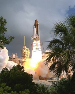 Sts - 57 Launch Space Shuttle Endeavour From Launch Pad 39b 8x12 Photograph