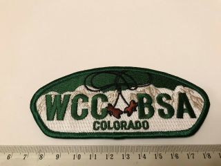 Western Colorado Council Sa32 Wood Badge Award Boy Scouts Of America Bsa