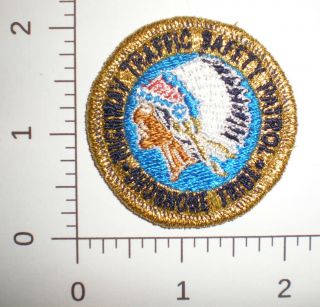 Id Idaho Shoshone Indian Tribe Highway Traffic Safety Patrol Tribal Police Patch