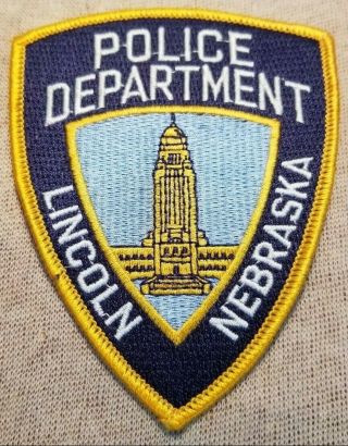 Ne Lincoln Nebraska Police Patch
