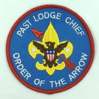 Boy Scout Oa Order Of The Arrow Past Lodge Chief Unofficial Position Patch