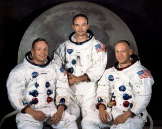 8x10 Nasa Photo: Apollo 11 Astronauts,  First Men On The Moon