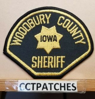 Woodbury County,  Iowa Sheriff (police) Shoulder Patch Ia