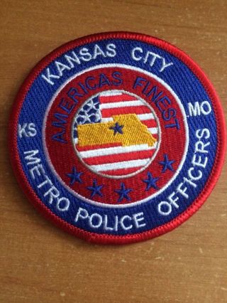 Patch Police Kansas City - Metro Police Officers - Missouri Mo State