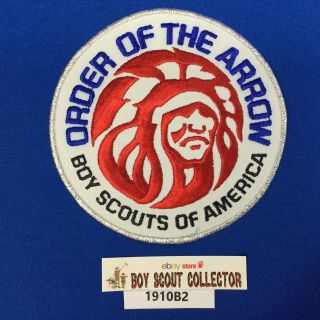 Boy Scout Order Of The Arrow Jacket Patch Mgm Style Indian