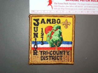 Boy Scout National Jamboree 1973 Lookalike Tri - County 1489u
