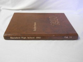 1980 REFLECTIONS BLACKFORD HIGH SCHOOL Yearbook,  Vol.  11,  Blackford County,  Indiana 2