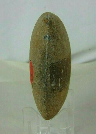 Authentic Native Kentucky Tennessee Flint Stone Full Groove Short Axe Head Relic 2