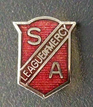 Vintage League Of Mercy Salvation Army Lapel Pin