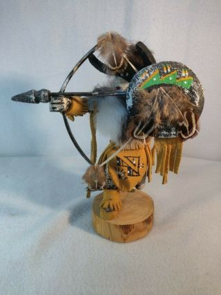 Arapaho/shoshone Kachina Buffalo Warrior Doll
