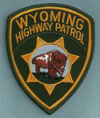 Wyoming Highway Patrol Shoulder Patch