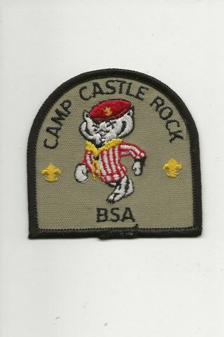 Camp Castle Rock Patch - Boy Scout Bsa A121 - 12/14