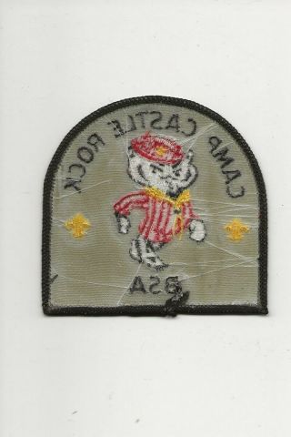 CAMP CASTLE ROCK patch - Boy Scout BSA A121 - 12/14 2