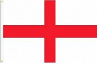 England St Georges Cross 3 X 5 Feet Large Country Flag Banner.  (92 Cm X 152 C