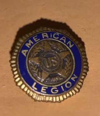 American Legion Us Lapel Pin Vintage Membership Veterans