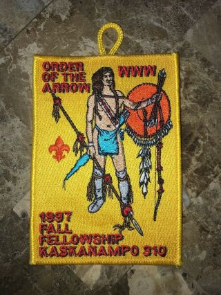 Oa Lodge 310 Kaskanampo 1997 Fall Fellowship Greater Alabama Boy Scout Bsa