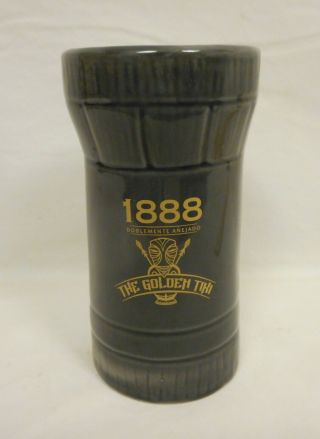 The Golden Tiki Las Vegas Fogcutter gray Tiki Mug Brugal 1888 Rum 3