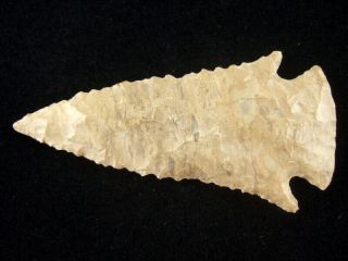Fine Authentic 3 3/8 inch Tennessee Kirk Corner Notched Point Arrowheads 2