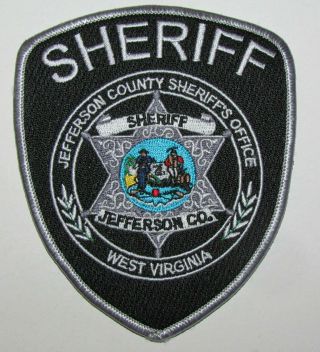 West Virginia State Jefferson County Sheriff Police Regulation Uniform Patch